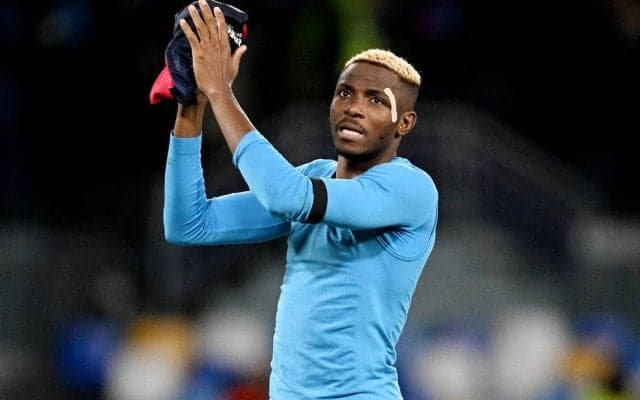 ナポリのエース、オシムヘンが2026年夏まで契約延長！契約解除金は204億円に設定か？