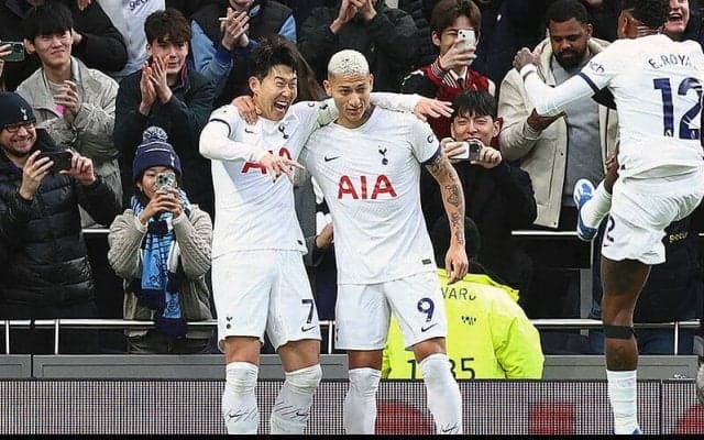 スパーズが絶好調エバートンとの激戦制し3連勝＆暫定4位に！　リシャルリソン恩返し弾にソン・フンミンが決勝点【プレミアリーグ】