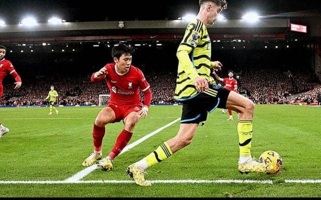 レーティング：リバプール 1-1 アーセナル【プレミアリーグ】