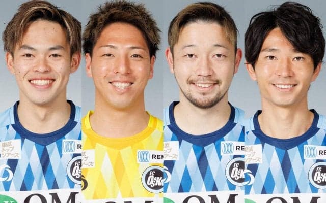 FC大阪がFW久保吏久斗、GK永井建成、DF美馬和也、MF日髙慶太と契約更新