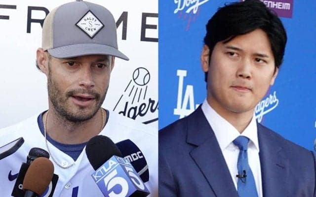 “太っ腹”対応は大谷翔平「本人の判断」　17譲ったド軍右腕が説明、ポルシェ贈呈の舞台裏