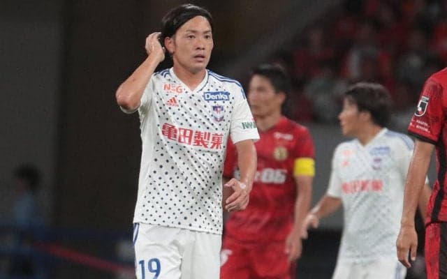 新潟がMF星雄次と契約更新「皆さんにサッカーを楽しんでもらえるシーズンにします」