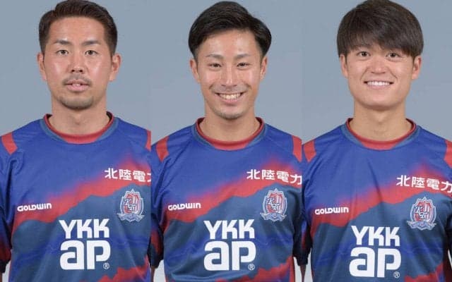 J3富山、下堂竜聖＆大山武蔵＆安光将作と契約更新「全身全霊」「皆様に結果で恩返し」「Merry Christmas」