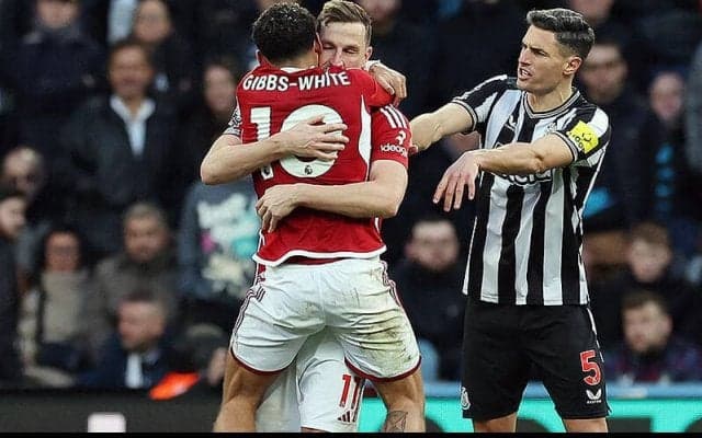 フォレストにヌーノ新体制初白星献上のニューカッスルが連敗で2023年終了…ウッドがPL史上4人目の古巣相手のハット達成者に【プレミアリーグ】