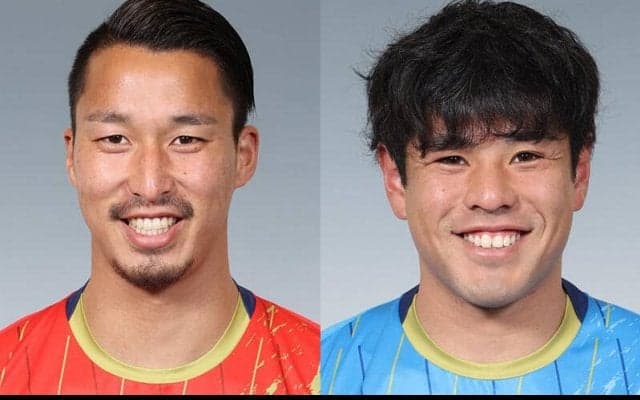 秋田が共に今季加入したGK山田元気、MF諸岡裕人と契約更新