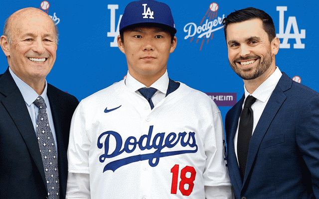 山本由伸「憧れるのをやめなくてはいけません」　ド軍入団会見で“大谷名言”引用