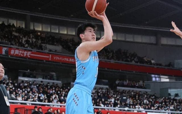 3ポイント攻勢で優勝候補撃破…土浦日大の齋藤翔太「ウインターカップに向けてずっと打ってきた」