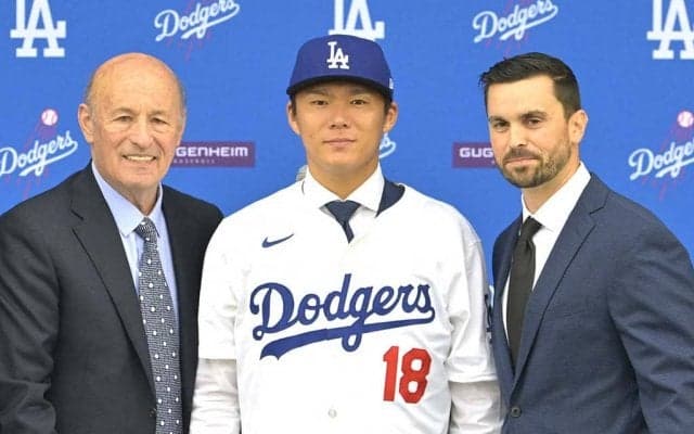 【MLB】「山本由伸は特別な投手」ドジャースGM、高額契約の重圧とは無縁と強調　代理人は“低身長”への懸念を一蹴