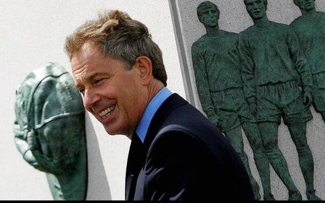 イギリス元首相ブレア氏、過去にウィンブルドンFCのベルファスト移転計画を支持