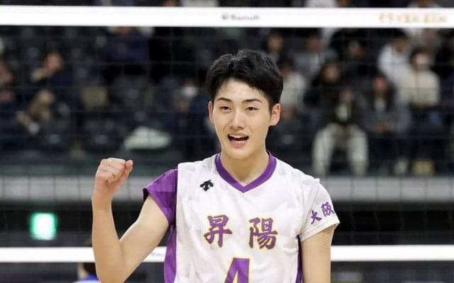 飛べ　春高バレー有望選手紹介　大阪男子の昇陽・小山海皇、初Ｖ＆将来の日本代表入りを目指す