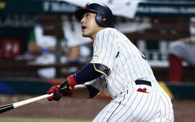 WBCで岡本和真を支えた漫画『スラムダンク』　素振りのコツは「右手はそえるだけ...」