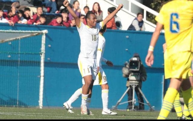 6大会ぶり優勝狙う前橋育英が初戦突破！　オノノジュ慶吏の2発含む3ゴールで立正大淞南を破る【高校サッカー選手権】