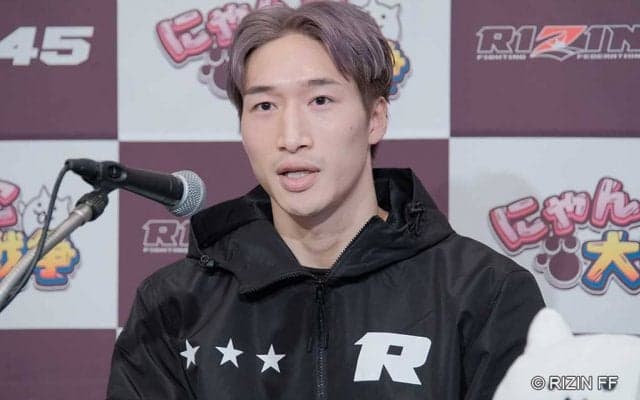 【RIZIN.45】「俺が素人で見る目がなかっただけ」安保瑠輝也、“寝技ゴロゴロ”発言を撤回　MMAの魅力を語る「こんなに楽しいんや、と」