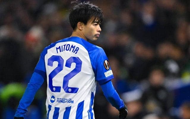 「日本代表のために働いていない」三笘薫のケガについて問われたデ・ゼルビ監督があらためて言及「アジアカップでプレーできることを願っているが…」