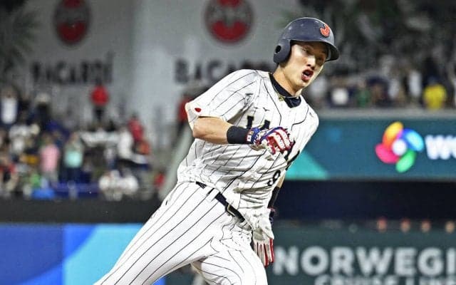 周東佑京はWBC準決勝で大谷翔平の代走はないとわかって頭を整理「還ったらサヨナラだな」