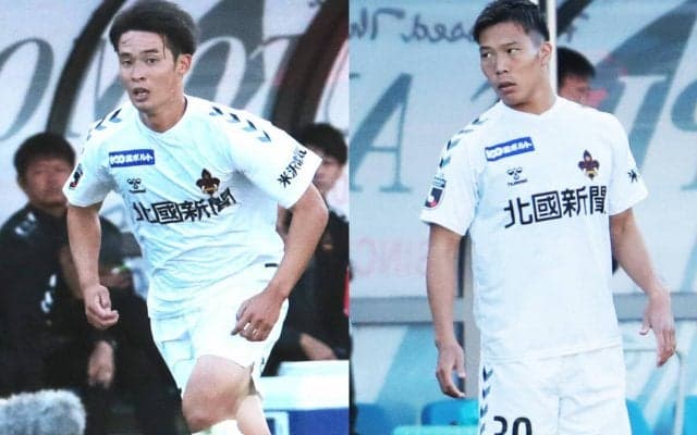 来季は新スタジアムで再出発の金沢、DF小島雅也、FW大谷駿斗と契約更新