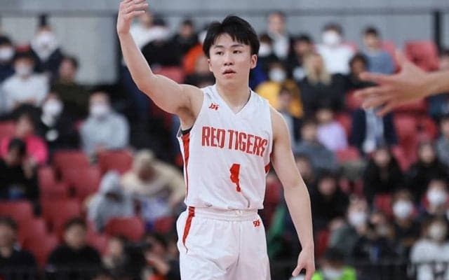開志国際の澤田竜馬、目指すは富樫勇樹や河村勇輝のような「“小さくても頑張れる”選手に」