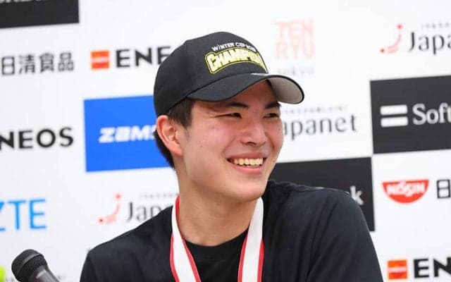福岡第一の崎濱秀斗が自身の将来に言及…「NCAAディビジョン１の上位校に進みたい」