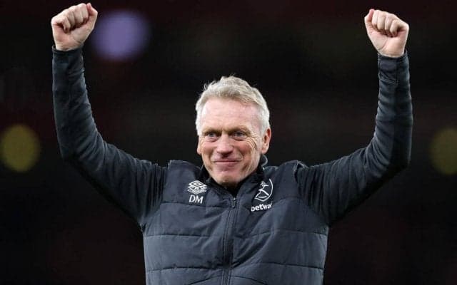 ウェストハムがモイーズ監督と契約延長へ…今季はチェルシー、トッテナム、ユアナイテッド、アーセナルを撃破中