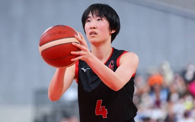 絈野夏海（岐阜女子）「3P歴代最多記録更新、ウインターカップ史上最強のシューター」／WC2023女子ベスト5