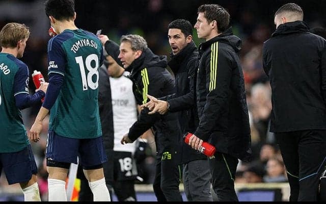 「シーズンを通じて最悪のパフォーマンス」、今季リーグ初連敗のアルテタ監督がフルアム戦の低調な出来に憤る