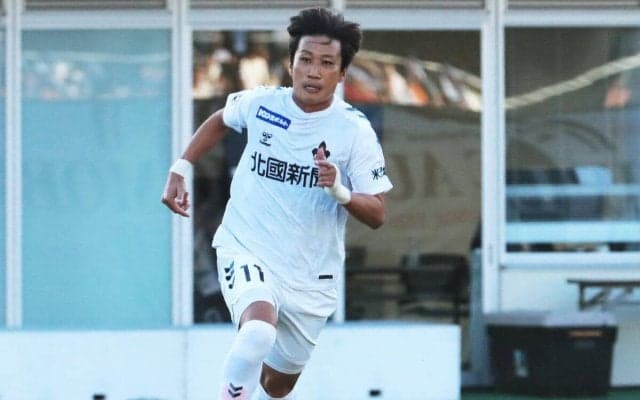 金沢で在籍8年目を迎えるFW杉浦恭平が契約更新「石川が大好きです」