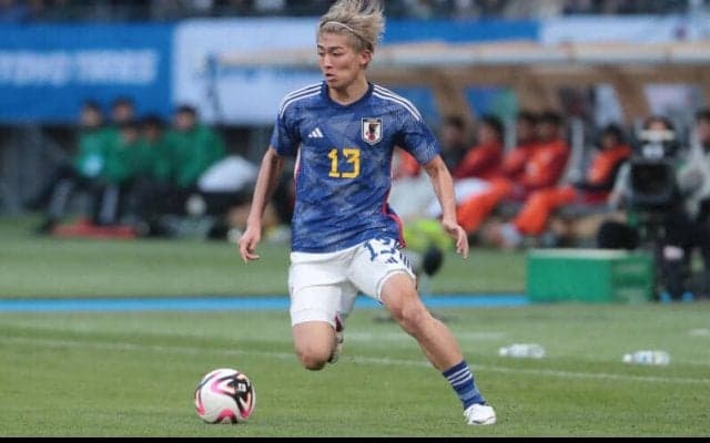 中村敬斗が代表復帰即ゴールで5戦5発の快記録！　「毎回生き残りをかけてやってる」