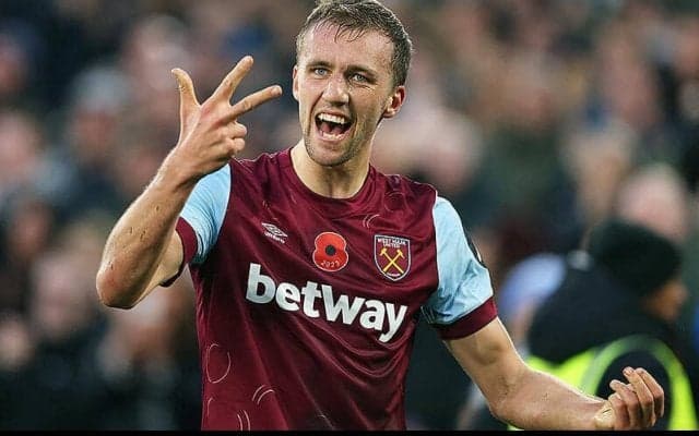 ソウチェクがハマーズとの新契約にサイン！　モイーズの信頼厚い大型MFは2027年までの3年契約締結