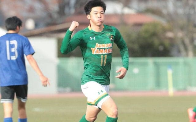 後半に6得点の青森山田が広島国際学院に7発大勝！ 米谷壮史はハットトリックを達成【高校サッカー選手権】