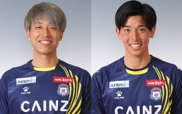 群馬が大卒3年目DFコンビの城和隼颯＆高橋勇利也と契約更新