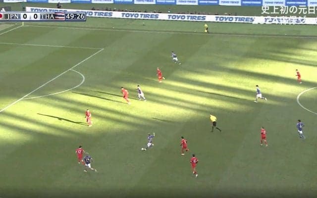 「堂安が入ってめちゃ変わった」日本代表2024年初ゴールを呼び込んだ“神業サイドチェンジ”が話題　堂安律が放ったピンポイントクロスに「視野広すぎ」「お見事」の声