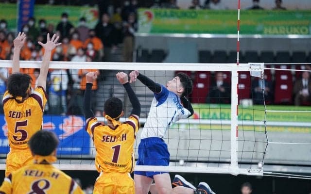 国体王者・高川学園が星城高校をフルセットで破る【春高2024】