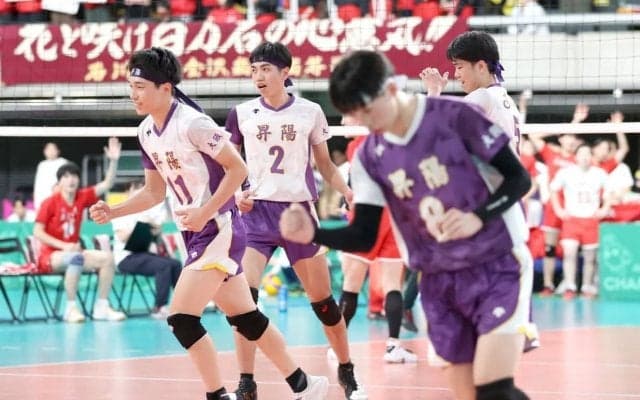 春高バレー　茨城男子・土浦日大は初戦ストレート負け