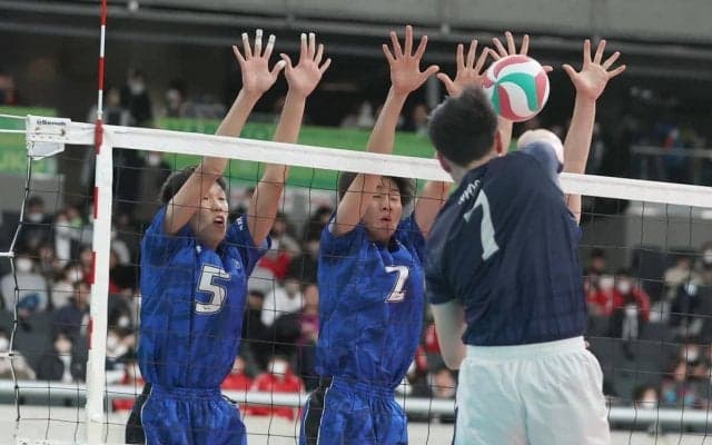 春高バレー　神奈川男子・東海大相模は初戦ストレート負け