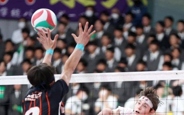 春高バレー　高岡第一、接戦で地震被災地に勇気　エース森田「元気を与えるようなプレーがしたかった」