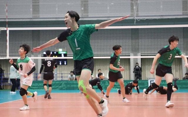 春高バレー　埼玉男子・正智深谷が強豪撃破、女子・細田学園も２回戦進出