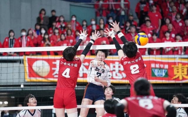 三冠を目指す下北沢成徳が登場　女子2日目（1/5）の全16試合を紹介【春高2024】