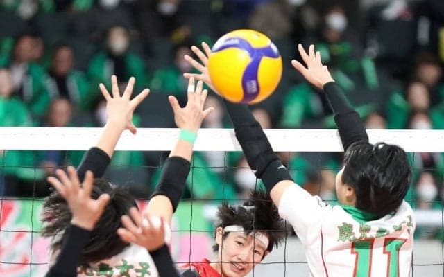 春高バレー、習志野男女そろって初戦突破