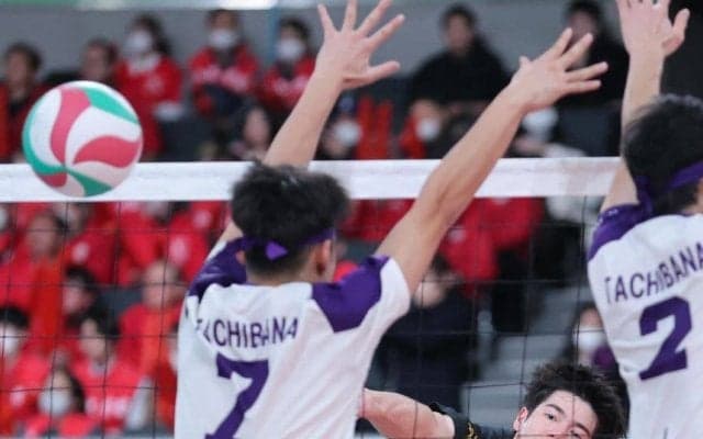 春高バレー　和歌山男子・開智はストレート負け　エース奮闘も及ばず