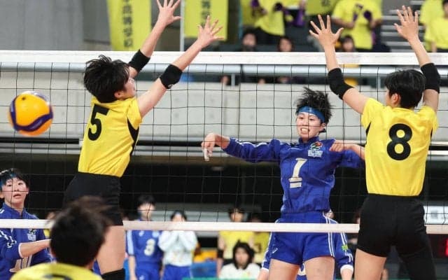 春高バレー　富山第一、９年連続から２大会ぶり出場も初戦敗退　主将・井上和奏「もっと力を出せた」