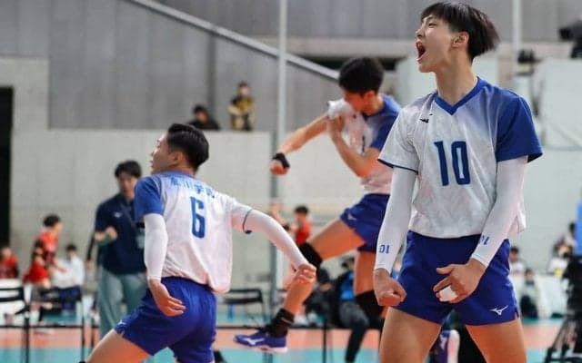 春高バレー　高川学園、粘って３回戦進出　次戦は強豪・駿台学園