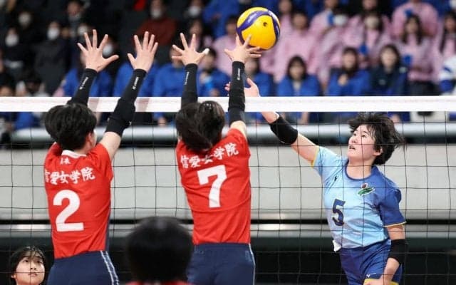 春高バレー　大阪国際滝井・大阪国際、勝ってかぶとの緒　才崎監督「２-０で勝たないといけない」