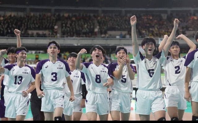 春高バレー　神奈川男子の橘、女子の横浜隼人が２回戦突破