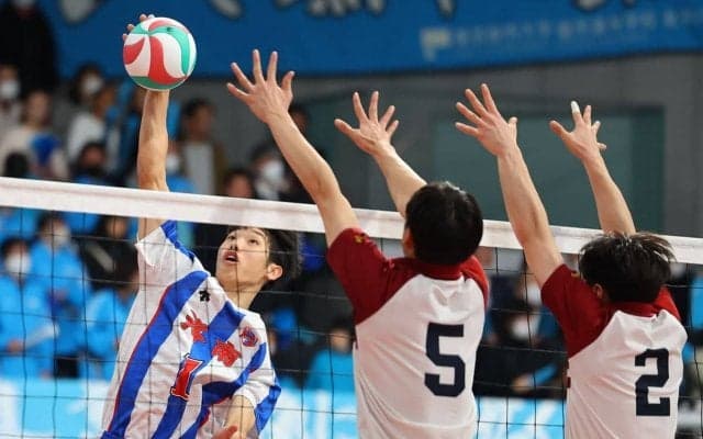 春高バレー　大村工、名門対決制す　主将エース土井「どんどん成長できるように」