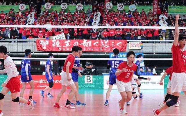 春高バレー　千葉・習志野、男女そろって初戦突破