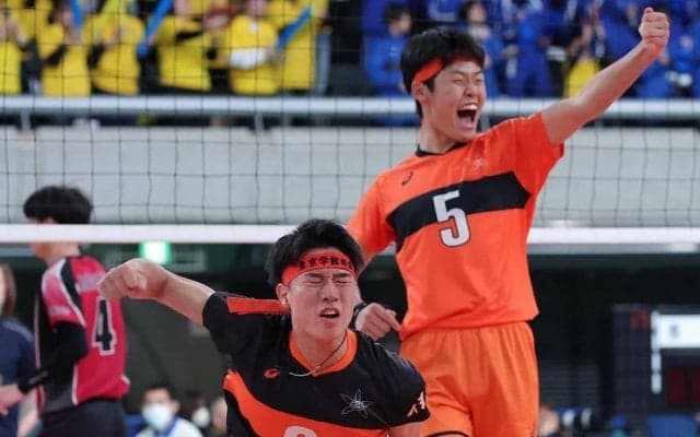 春高バレー　男子・東京学館新潟はコンビバレーで３回戦進出、女子・長岡商は敗退