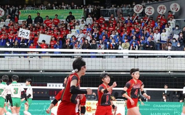 春高バレー　習志野、美爆音にノッて男女とも初戦突破！４年ぶり制限なし応援、室内で威力増大