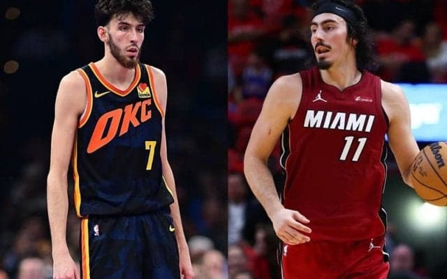 12月の月間最優秀新人賞に2カ月連続でサンダーのホルムグレン、ヒートのハケスJr.が選出