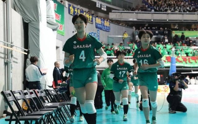 春高バレー　女子の福井工大福井は３回戦敗退　杉本南主将「あと一つ勝って成徳ともう一回勝負したかった」