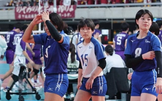 春高バレー　女子の金蘭会は優勝候補対決に敗れ４強ならず　上村杏菜「自分としてはやりきった」